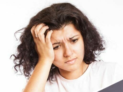 woman thinking